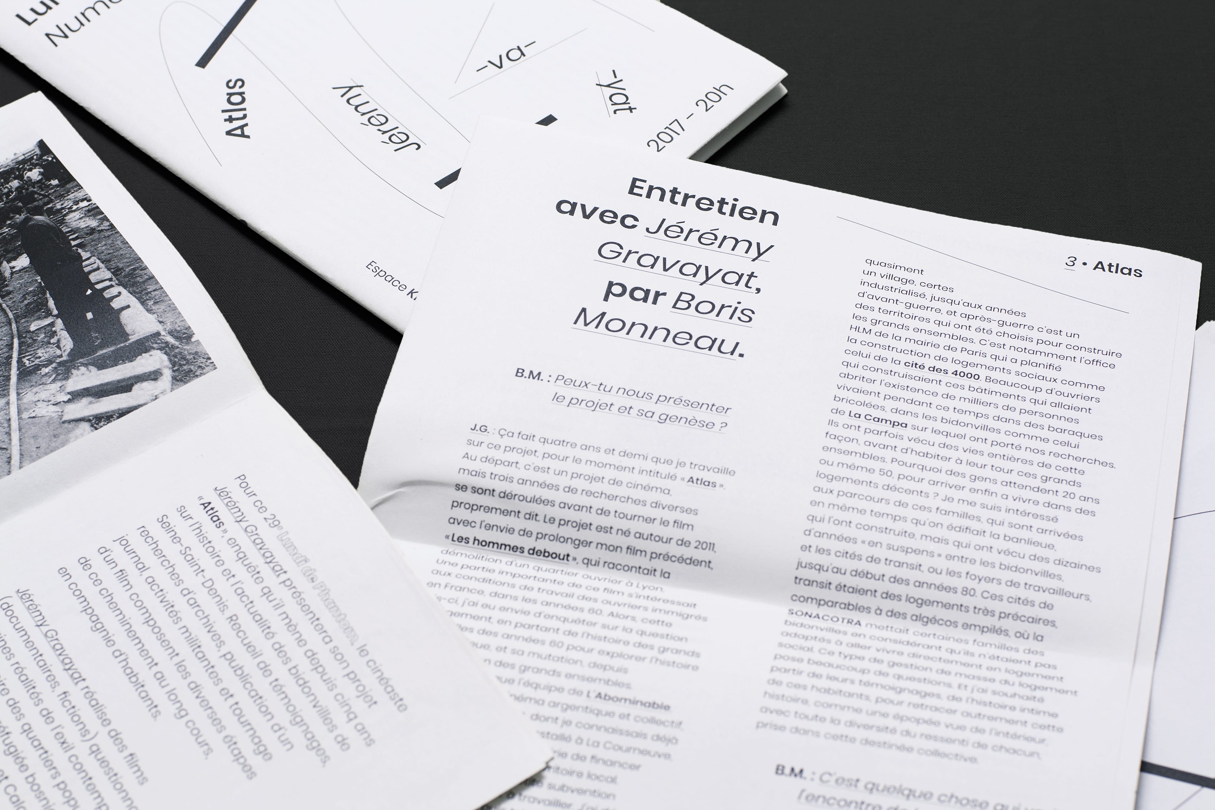 Feuilles de salle de La Fabrique Phantom